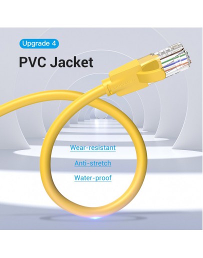 Vention Кабел LAN UTP Cat.6 Patch Cable - 1M Yellow - IBEYF