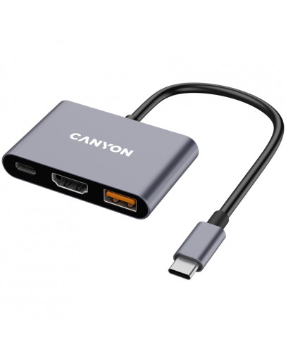 CANYON hub DS-4 3in1 USB-C
