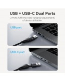 Vention адаптер Adapter USB-C/A to HDMI F - ACYHB