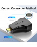 Vention Адаптер Adapter Micro HDMI M / HDMI F Black - AITB0