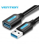Vention Кабел USB 3.0  Extension AM / AF - 1.0M Black - CBHBF