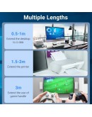 Vention Кабел USB 3.0  Extension AM / AF - 1.0M Black - CBHBF