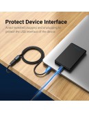 Vention Кабел USB 3.0  Extension AM / AF - 5.0M Black - CBHBJ