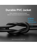 Vention Кабел LAN SFTP Cat.8 Patch Cable - 3.0M Black 40Gbps - IKABI