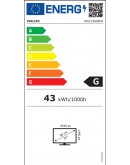 Монитор Philips 34E1C5600HE, 34 Curved 1500R VA WLED, 3440