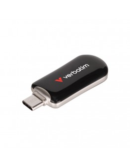 Verbatim Plectra USB-C Flash Drive Black 128GB