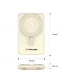 Verbatim Charge 'n' Go 2C Power Bank Magnetic Wire
