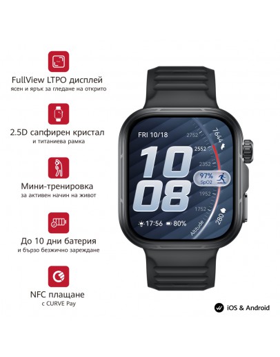 Huawei Watch Fit 5 Pro Niki-B29F Black