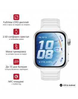 Huawei Watch Fit 5 Pro Niki-B29FS White