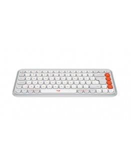 Logitech Pop Icon Keys - White - US INT'L - BT - N
