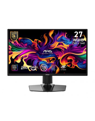 Монитор MSI MAG 272QP QD-OLED X24 Gaming Monitor