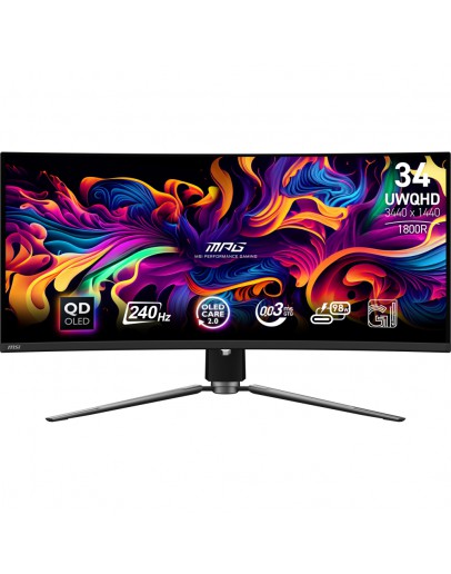 Монитор MSI MPG 341CQPX QD-OLED Gaming Monitor
