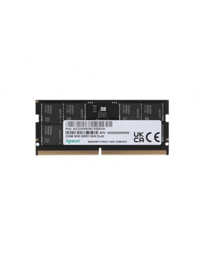 Apacer 32GB Notebook Memory - DDR5 SODIMM 5600Hz