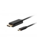 Lanberg USB-C (M) -> display port (M) cable 1.8m 4K 60Hz