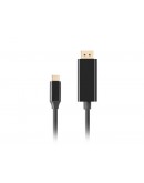 Lanberg USB-C (M) -> display port (M) cable 1.8m 4K 60Hz