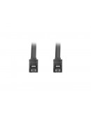 Lanberg SATA DATA III (6GB/S) F/F cable 30cm metal clips
