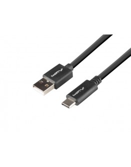 Lanberg USB-C(M) -> USB-A(M) 2.0 cable 1m QC