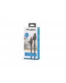 Lanberg USB-C(M) -> USB-A(M) 2.0 cable 1m QC