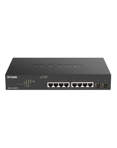 D-Link 10-Port PoE+ Gigabit Smart Managed Switch
