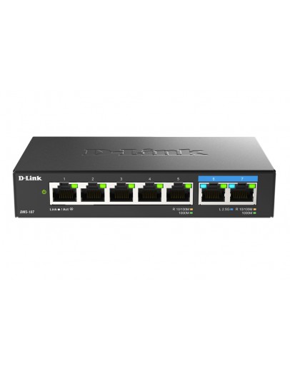 D-Link 7-Port Multi-Gigabit Unmanaged Switch