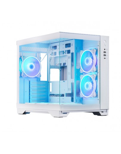 Chieftec Visio White + Chieftec Iceberg 240 RGB Wh