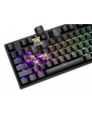 Genesis Mechanical Gaming Keyboard Thor 404 Black RGB Backlight Gateron Yellow Pro