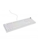 Genesis Mechanical Gaming Keyboard Thor 404 White RGB Backlight Gateron Yellow Pro
