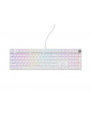 Genesis Mechanical Gaming Keyboard Thor 404 White RGB Backlight Gateron Peach Silent