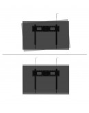 Neomounts Level-750 Heavy duty wall mount 43-98