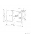 Neomounts Level-850 TV mount wall 40-70