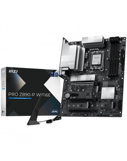 MSI PRO Z890-P WIFI6E, LGA 1851, Dual Channel