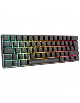 ROYAL KLUDGE RK61 Black Gaming Keyboard Red switch