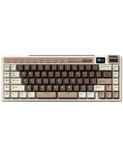 ROYAL KLUDGE RK M70 Mocha Grey Gaming Keyboard