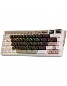 ROYAL KLUDGE RK M70 Mocha Grey Gaming Keyboard