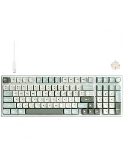 ROYAL KLUDGE RK R98Pro Sky Cyan Gaming Keyboard
