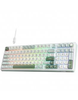 ROYAL KLUDGE RK R98Pro Sky Cyan Gaming Keyboard