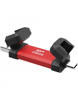 Silicon Power UC3S72 250GB, USB3.2 Gen2,DS72,Red