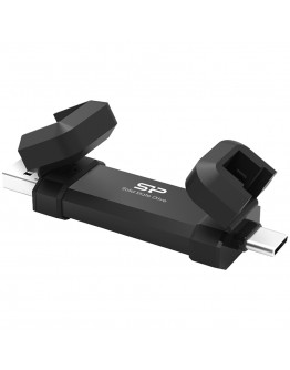 Silicon Power 500GB DS72 Dual USB-C/USB 3.2 Gen