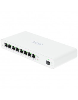 (8) GbE RJ45 ports with 27V passive PoE output