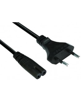 Захранващ кабел DeTech /за касетофон,лаптоп/ 1.5м - 18033