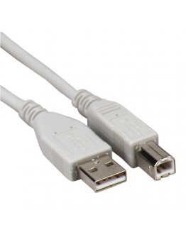 Кабел за принтер DeTech USB A - USB B, High Quality, 5.0m - 18040