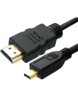 Кабел DeTech HDMI - HDMI Micro, 1,5m, HQ -18079
