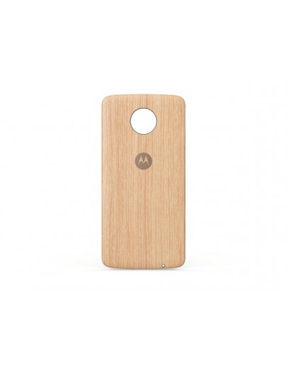 MOTO Z BACK COVER WASHED OAK