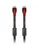 Кабел, DeTech, HDMI - HDMI M/М, 15m, С оплетка и ферит - 18310