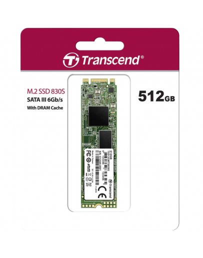 Transcend 512GB, M.2 2280 SSD, SATA3 B+M Key, TLC