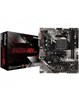 ASROCK Main Board Desktop AM4 B450
