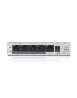 Zyxel GS1005-HP, 5 Port Gigabit PoE+ unmanaged des