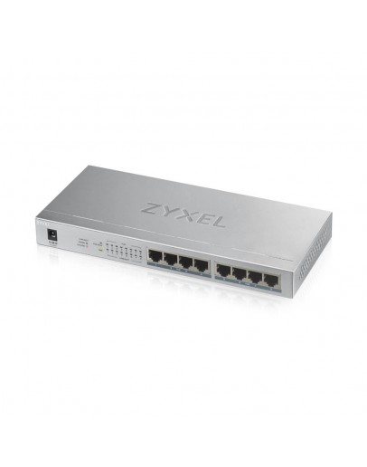Zyxel GS1008-HP, 8 Port Gigabit PoE+ unmanaged des
