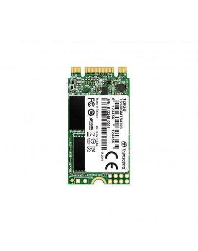Transcend 128GB, M.2 2242 SSD, SATA3 B+M Key, TLC
