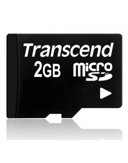 Transcend 2GB microSD (No box & adapter)